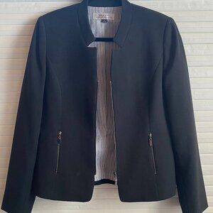 Tahari Arthur S. Levine Womens Blazer Blue Size 6